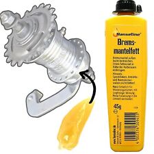 Hanseline Bremsmantelfett  Schmierfett Fahrrad Rücktritt Bremse Service Fett 45g