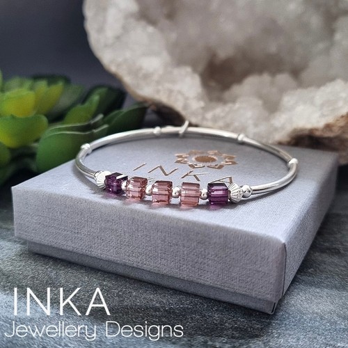 925 sterling silber swarovski - silber,