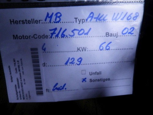 Schaltgetriebe 716501 mercedes - 716501,