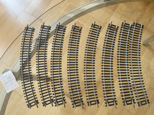 Modell Eisenbahn HO 8 Gleise Lima Italy N/ 3011 R = 430 30 Grad Anlagenbau Gleis