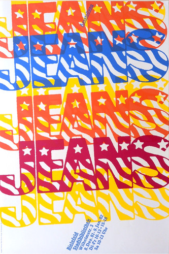 Poster plakat jeans - poster,