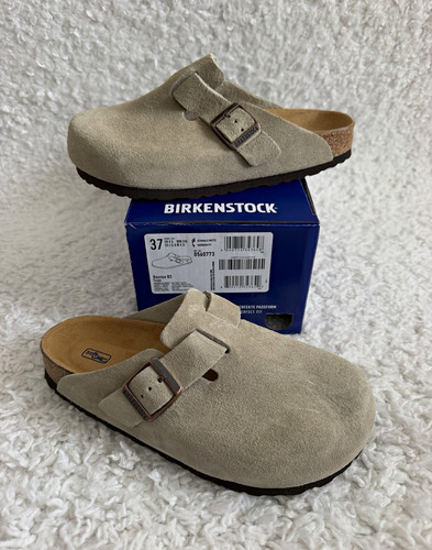 Birkenstock boston wildleder - boston,