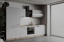 Einbau Küchenzeile Eiche