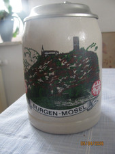 Bierkrug m. Zinndeckel
