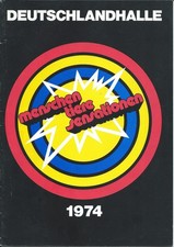 Zirkus Circus - MTS BERLIN - Programmheft 1974 mit Darbietungen aus der DDR