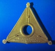 10 X goldener Center-Try für Singles Mittelstück Puck Sternchen Zentrierhilfe