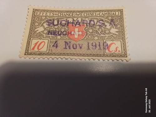 1910 1919 steuer stempelmarke - 1910/1919,