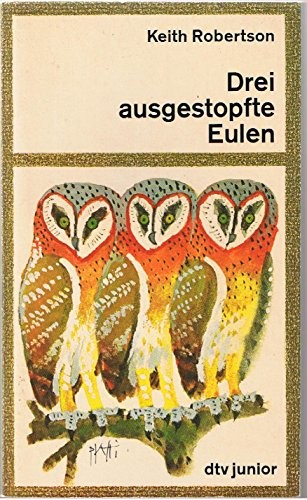 Drei ausgestopfte eulen - drei,