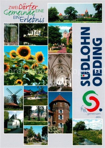 Oeding teilansichten kirche - oeding,