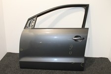 VW Polo 6R 1.4 Farbe grau LD7R Tür vorn Links ohne Anbauteile 52945