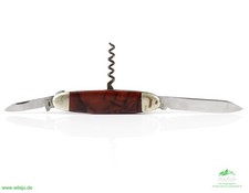 Sammlerobjekt DDR Taschenmesser MW Messerwerke Weimar Bakelit rot 1970er Jahre