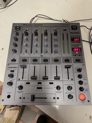 Pioneer djm 600 - djm-600, dj-mixer