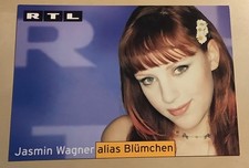 Jasmin Wagner Autogrammkarte unsigniert Blümchen Autogramm Karte Musik TV #26
