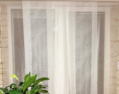 5er set schiebegardinen - 5er,