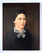 Biedermeier Portrait einer