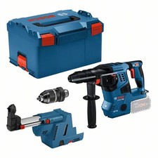 Bosch Akku-Bohrhammer SDS plus GBH 18V-28CF + Absaugung GDE 18V-16 in L-BOXX 238