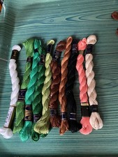 Perlgarn glänzend Stickgarn