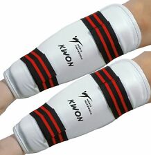 KWON® Leder PU Schienbeinschoner Beinschutz Fußschutz Kickboxen Karate Taekwondo