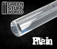 Acryl Roller GLATT 25mm Teigrolle rollstab kompatibel mit Sculpey Fimo Cernit