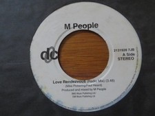 M PEOPLE ~ LOVE RENDEZVOUS - RADIO MIX  - JUKE BOX 7" 45