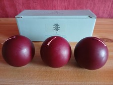 PartyLite - 3 Kugelkerze - Duftwachskerze  - Maulbeere -  Q2329