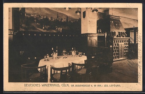 Köln gasthaus deutsches - ak,