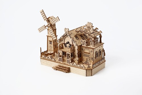 Holzpuzzle tierhaus - holzpuzzle,