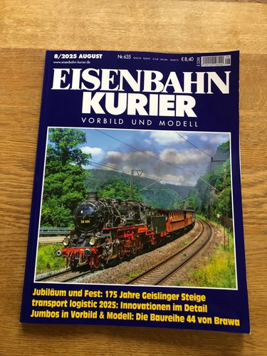 Eisenbahnkurier 2025 - eisenbahnkurier, 8/2025
