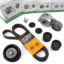 CONTITECH Keilrippenriemen + INA Rollen für MERCEDES CLS E-Klasse W212 C207 GLE