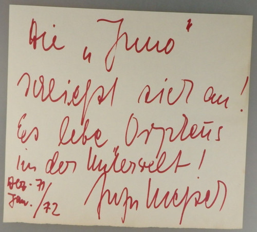Autogramm film und - film-,, tv-