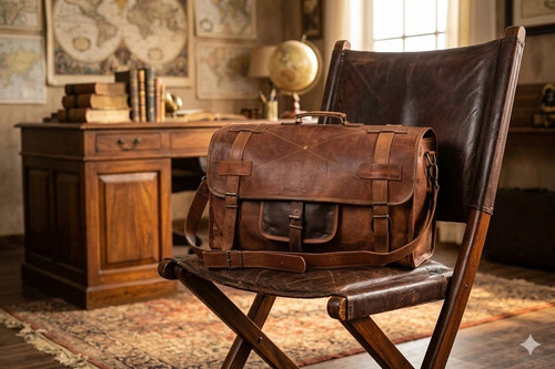 Tasche echtleder groß - tasche, vintage