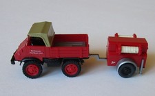 Wiking Sondermodell Unimog 411, Typ U 30, Feuerwehr mit TSA „Werkfeuerwehr“