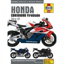 Honda Motorrad CBR1000RR (2004-2007) Reparaturanleitung Haynes