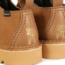 Clarks Originals Neu mit Karton Herrenschuhe DESERT TREK GTX hellbraun Wildleder UK 6,5 / EU 40