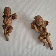 2 grosse vintage Engel Putte