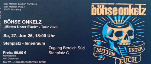 Böhse onkelz mitten unter - onkelz,