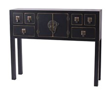 Tischkonsole Feng Shui Schwarz