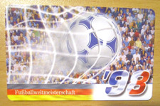 Telefonkarte P 10 von 06.98 -  Auflage 300000  Fußballweltmeisterschaft 98