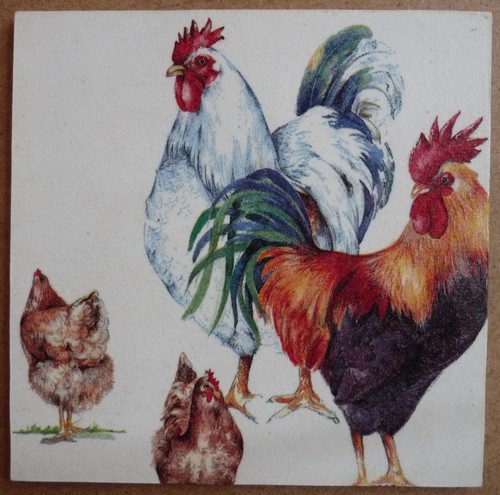 Deko hdf tiere - hdf, hühner