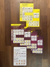 Safety Card Set Germanwings A319, A320 7 verschiedene Karten