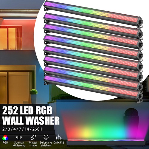 Rgb 252 led bühnenbeleuchtung - 252,