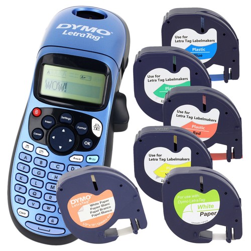 Dymo letratag 100h mix - +,