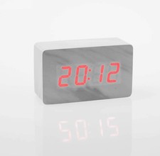 Marmor Optik  LED Wecker