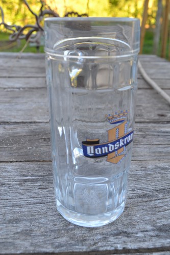 Landskron bierkrug glas - landskron, krug