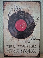 Metal poster wall - metal,
