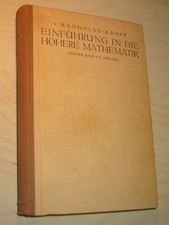 Einführung in die Höhere Mathematik für Studierende und zum Selbststudium. Erste
