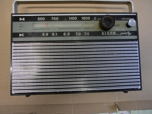 Kofferradio stern party - stern-party, ddr