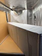 Siamp Waschtisch-Vorwandelement BH-WT-001 9 x 41 x 118 cm, Pulverbeschichtet