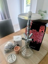 Shisha Invi Hookah Wasserpfeife mit neuem Steinkopfset