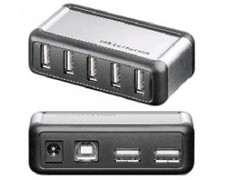 7 Port USB 2.0 Hub Aktiv